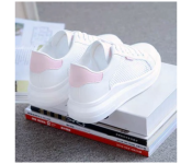 Sneakers Outdoor Casual Sports Shoes EU 36 for Women - White and Pink  - Similar Product Imag - ID 111798