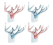 GTC 22000780 Creative Antlers Key Holder for Hanging Clothes - Sea Blue  - Similar Product Imag - ID 112715