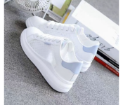 Sneakers Outdoor Casual Sports EU 36 Shoes for Women - White and Blue  - Similar Product Imag - ID 111795