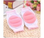 GTC 22000678 Anti-Slip Knee Pads for Babies - Pink