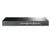 TP-Link TL-SG2428P JetStream 28-Port Gigabit Smart Switch with 24-Port PoE - Grey