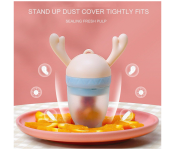 Baby Food Feeder Fruit Food Silicone Nipple Teething Image