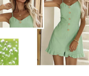 JS1328 Set of 2 Fashion Korean Jumpsuit Top for Women