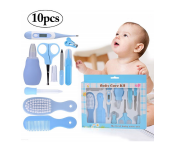 GTC 22000665 10 Pieces Baby Grooming Healthcare Kit - Blue  - Similar Product Imag - ID 112141