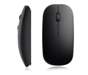 4D Slim 24 Ghz Wireless Mouse Black Image