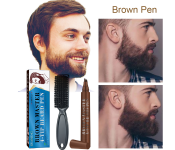 Unisex Waterproof Filler Pen for Beard and Eye Brows - Brown  - Similar Product Imag - ID 114365