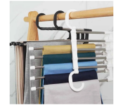 Generic 5-In-1 Stainless Steel Multi-Functional Clothes Rack Hanger-A  - Similar Product Imag - ID 113258