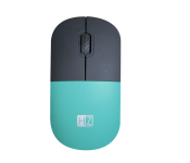 HEATZ ZM05 Wireless Mouse - Black And Green Front View - ID 113553