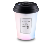 Multipurpose Usb Cup Air Humidifier 7 Colors Led Ultrasonic - Black