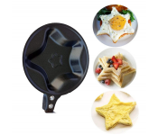 GTC Mini Non-Stick Star Shaped Egg Frying Pan - Black  - Similar Product Imag - ID 114800