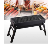 GTC Portable Stainless Steel Barbecue Charcoal Grill Maker - Black  - Similar Product Imag - ID 114780