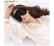 GTC (Pack Of 3 Pcs) Sleeping Blindfold Sleep Mask For Women and Men - Black  - Similar Product Imag - ID 114767