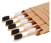 GTC 4 PCS Natural  BPA Free Bamboo Toothbrushes - Wood  - Similar Product Imag - ID 114776