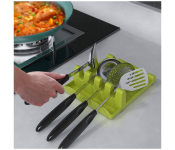 GTC Multifunction Spatula and Pot Lid Holder - Green & White  - Similar Product Imag - ID 114796