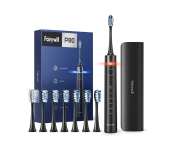 Fairywill FWP80 Pressure Sensor Electric Toothbrush with 8 Brush Heads - Black  - Similar Product Imag - ID 115181