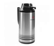 Mebashi ME-STG1300S 1.3 Litre Stainless Steel Vacuum Flask - Black and Silver