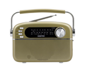 Geepas GR13015 Rechargeable Radio with Bluetooth Green Image
