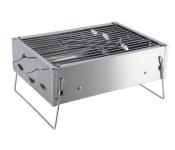 Royalford RF10361 Stainless Steel Barbeque Stand with Grill - Silver  - Similar Product Imag - ID 116810