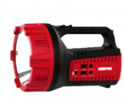 Geepas GSL5572 Rechargeable Search Light with LED - Black and Red  - Similar Product Imag - ID 116920