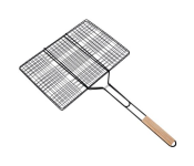 Royalford RF10374 Chromium Plated Iron Barbeque Grill - Silver