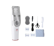 Safe Ultra Quiet Waterproof Washable Kids Hair Clipper - White