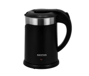 Krypton KNK6325 1.2 Litre 1500 Watts Double Layer Electric Kettle - Black