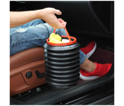 Generic Foldable Car Trash Bin Can Organizer Holder - Black  - Similar Product Imag - ID 117091