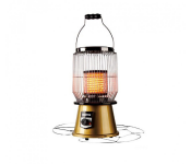 Geepas GRH28505 2000 Watts Electric Heater - Gold and Black