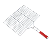 Royalford RF10372 Chromium Plated Iron Barbeque Grill - Silver