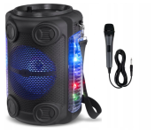 Galaxy Ocean RX-6118 Bluetooth USB AUX MIC Karaoke Speaker - Black