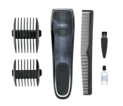 Geepas GTR56050 Digital Rechargeable Vacuum Hair and Beard Trimmer - Black