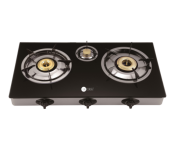 Afra AF0003GSBK Japan Three Burner Gas Stove Image