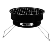 Royalford RF10356 Round Barbeque Stands with Grill - Black and Silver  - Similar Product Imag - ID 116806