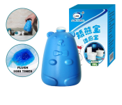 Galaxy 200g Toilet Bowl Flush Cleaner Bear Style Toilet Blocks - Blue  - Similar Product Imag - ID 118986