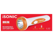 iSONIC IL 82 USB Rechargeable LED Flash Torch Light