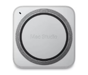 Apple MJMV3 Mac Studio M1 Max Chip 10 Core CPU 24 Core GPU 32GB RAM 512GB SSD Wi-Fi 6 Gigabit Ethernet Port macOS - Silver