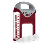 Clikon CK7005 4500 mAh Rechargeable Tri Light Lantern - Maroon