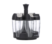 Royalford RF10523 100ml 6 Piece Spice Jar Set with Revolving Stand  - Similar Product Imag - ID 119543