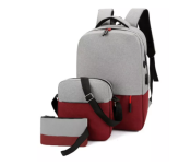 FN Set of 3 Pieces Business Laptop Backpack - Red  - Similar Product Imag - ID 97984