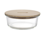 Royalford RF10326 1300ml Ecodine Round Glass Container  - Similar Product Imag - ID 119474