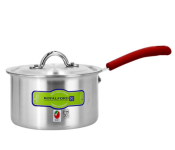 Royalford RF10096 16 cm Aluminium Saucepan Bakelite Handle - Silver  - Similar Product Imag - ID 119448