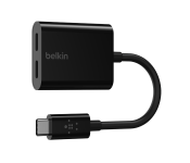 Belkin F7U081btBLK Rockstar USB Type-C Audio And Charge Adapter - Black  - Similar Product Imag - ID 64673