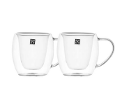 Royalford RF10527 150ml Borosilicate Glass 2 Piece Double Wall Mug Set  - Similar Product Imag - ID 119547