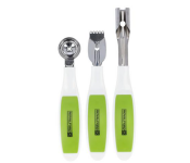 Royalford RF10776 3 Piece Kitchen Gadget Set - Green and Silver  - Similar Product Imag - ID 119710