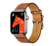 Apple Watch Series 8 GPS AND Cellular Silver Stainless Steel Case with Single Tour 45mm