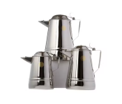 Maxima 3-Piece 10cm Teapot Pill Kit - Silver