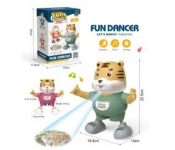 DK1222 Battery Operated Tiger With Light Activity Toy For Kids