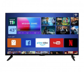 Afra AF-43114KBK 43 Inch Dvb-T2 UHD 4K LED Android Smart TV - Black
