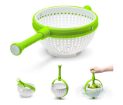 Generic 2-in-1 Collapsible Salad Spinner and Colander - Green  - Similar Product Imag - ID 121452