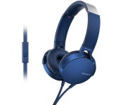 Sony MDRXB550AP Extra Bass Headphones Blue Image
